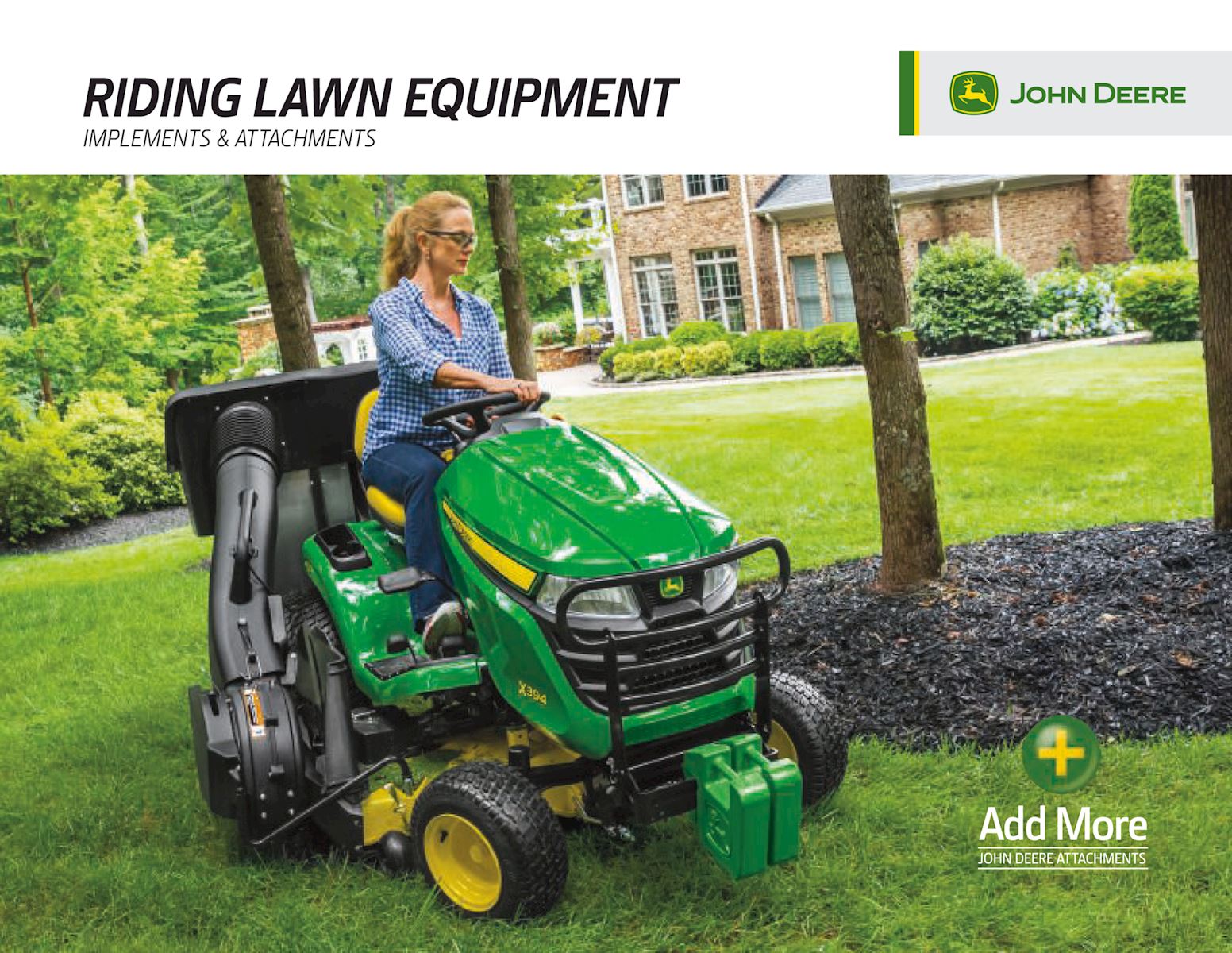 Riding Lawn Equipment Attachments, Accessories and Implements